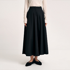 Юбка О25.Ш30.081 бесконечный чёрный