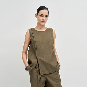 Блуза (топ) В26.Ш46.513/1 древесный виридиан