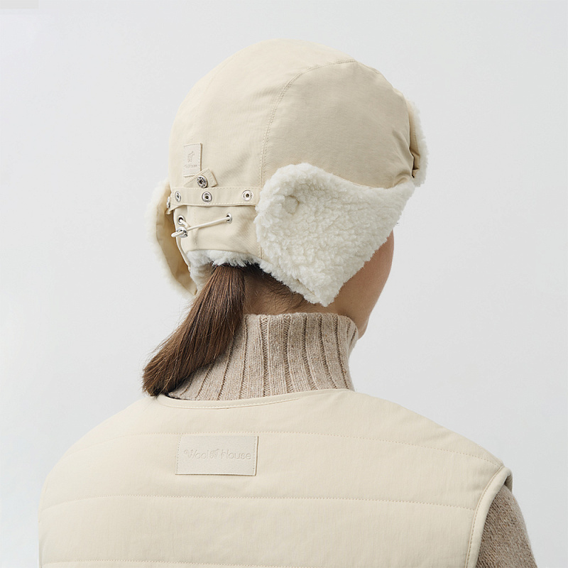 Шапка Ника молочный