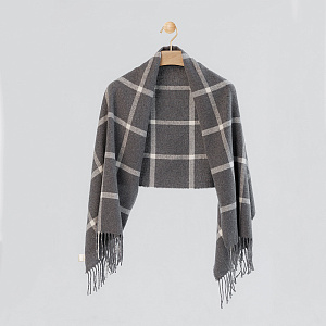 Палантин Маджоре серая клетка