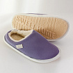 Домашние тапочки Горизонт пыльная сирень