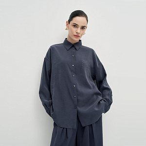 Блуза В26.Ш40.514/1 грозовой туман