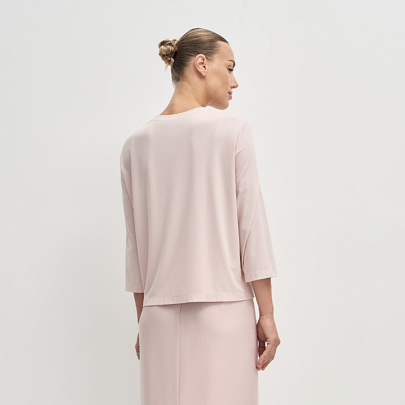 Блуза В26.Ш44.560 оттиск розы