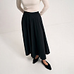 Юбка О25.Ш30.081 бесконечный чёрный