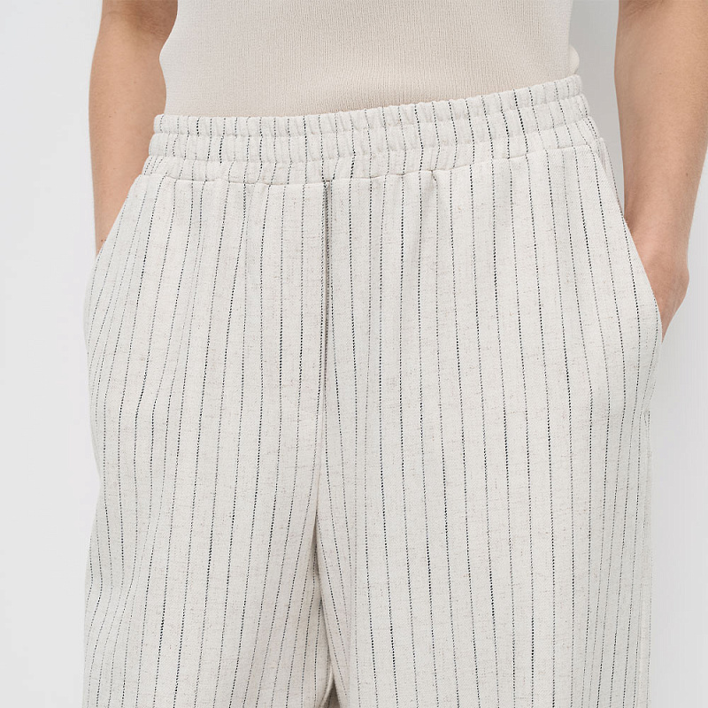 Брюки В25.Ш20.247 льняной пергамент