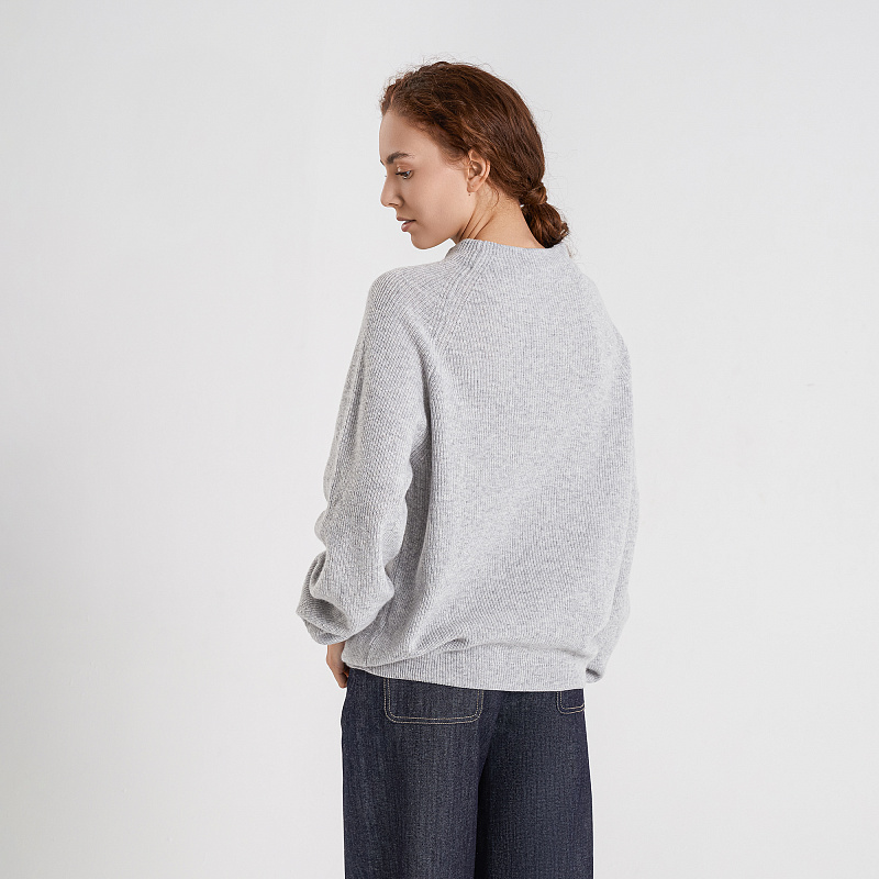 Пуловер BAS.Т80.158 серый дым