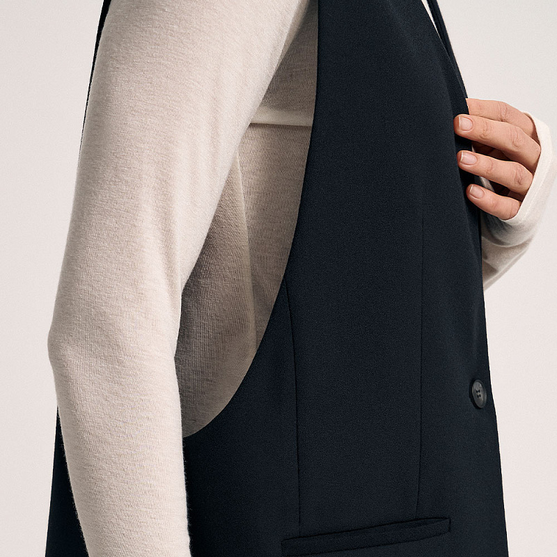 Жилет О25.Ш01.037 сумрачный небосвод