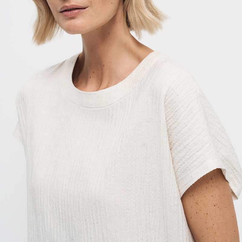 Блуза В25.Ш41.356 рисовая бумага