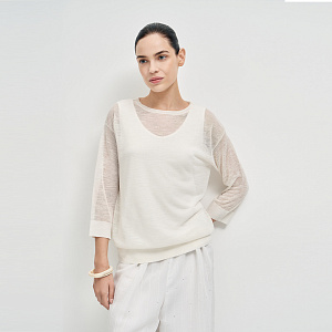 Пуловер B26.ТИ80.270/2 тихий белый