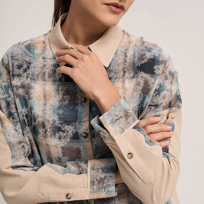 Блуза О25.Ш42.457 северное сияние