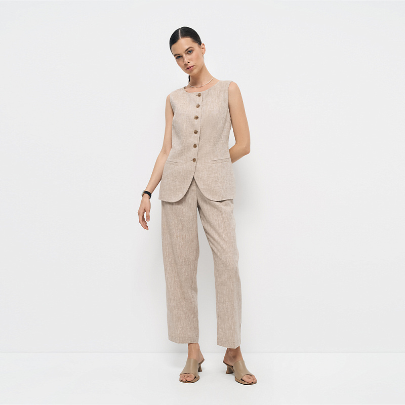 Жилет В25.Ш01.032 солёная карамель