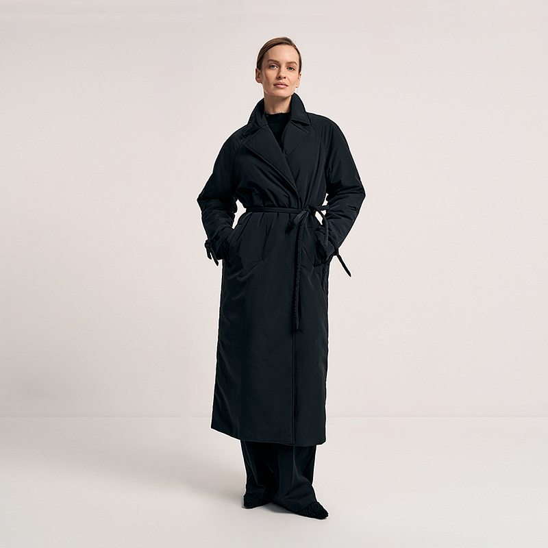 Пальто О25.Ш92.143 бархатное небо