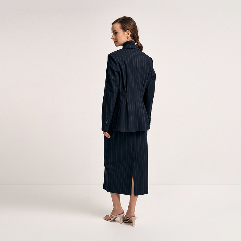 Жакет О25.Ш02.045 сапфирово-синий