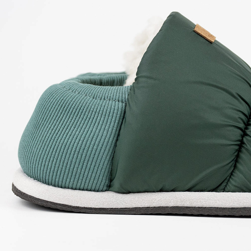 Домашние тапочки Юта малахит