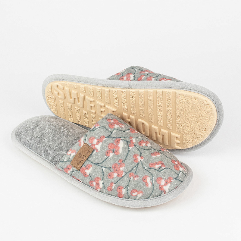 Домашние тапочки Рябина