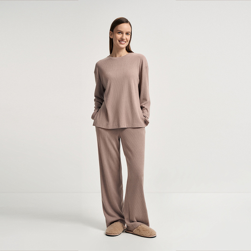 Костюм Тёплый песок (блуза+брюки)