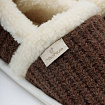 Домашние тапочки Терма коричневый