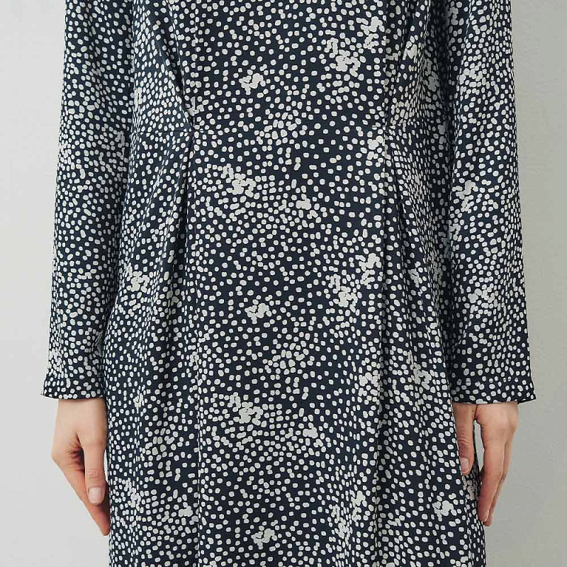 Платье О24.Ш50.229 черный пепел