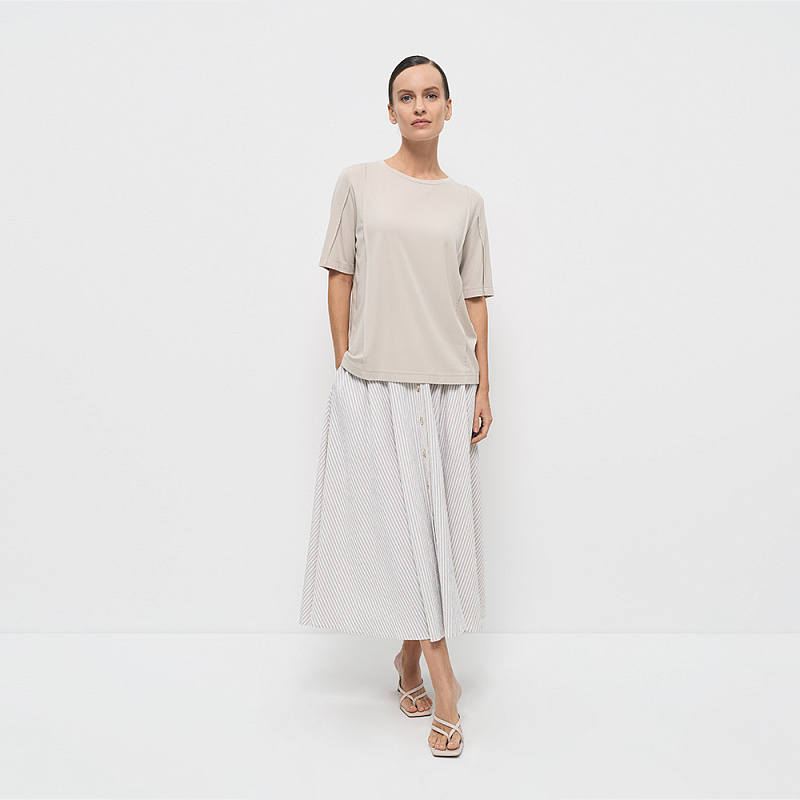 Юбка В25.Ш32.076 миндальное безе