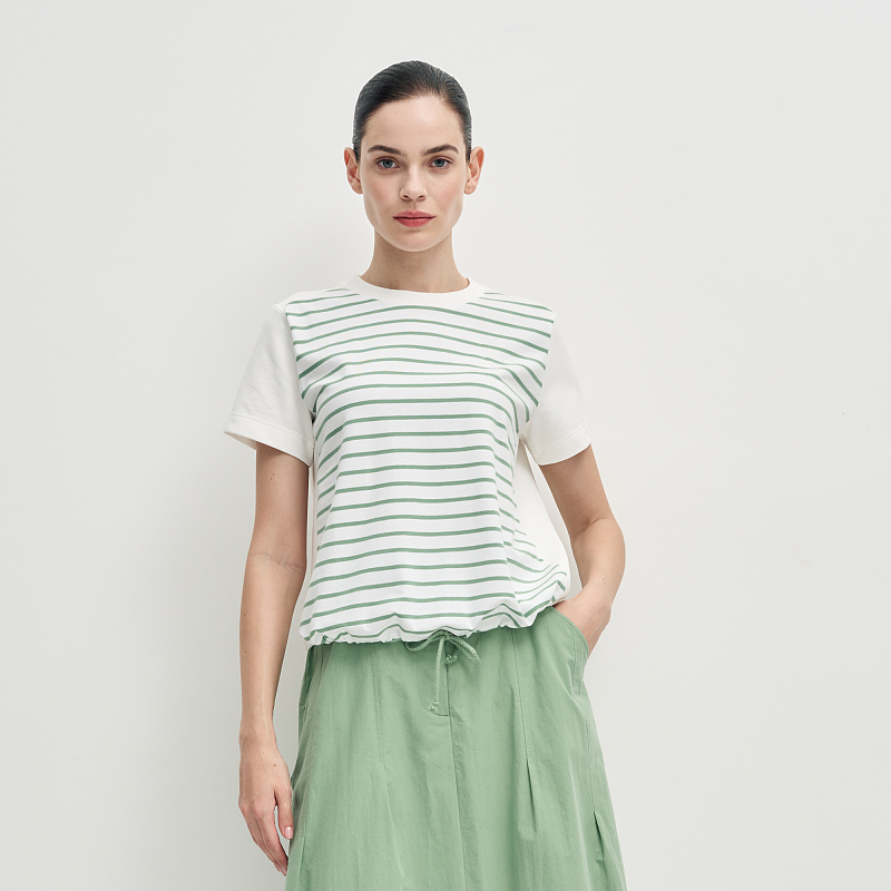 Блуза LIM.Ш45.264 белый бамбук