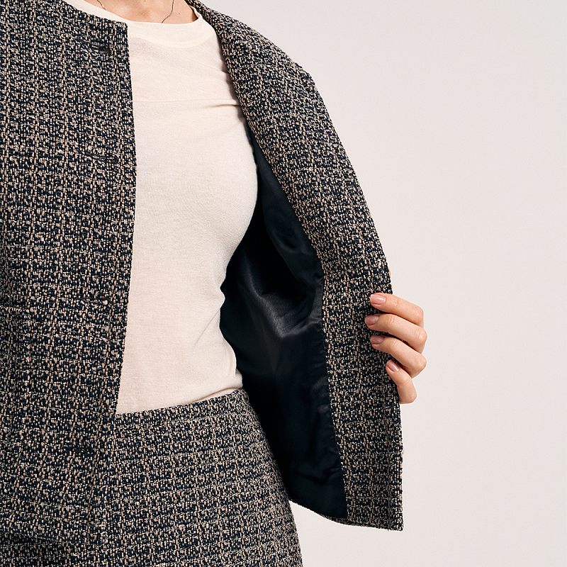 Жакет О25.Ш02.044 полярная аврора