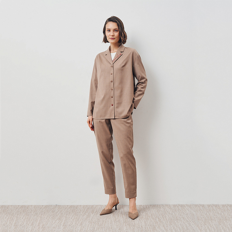 Блуза О24.Ш40.383 северный песок