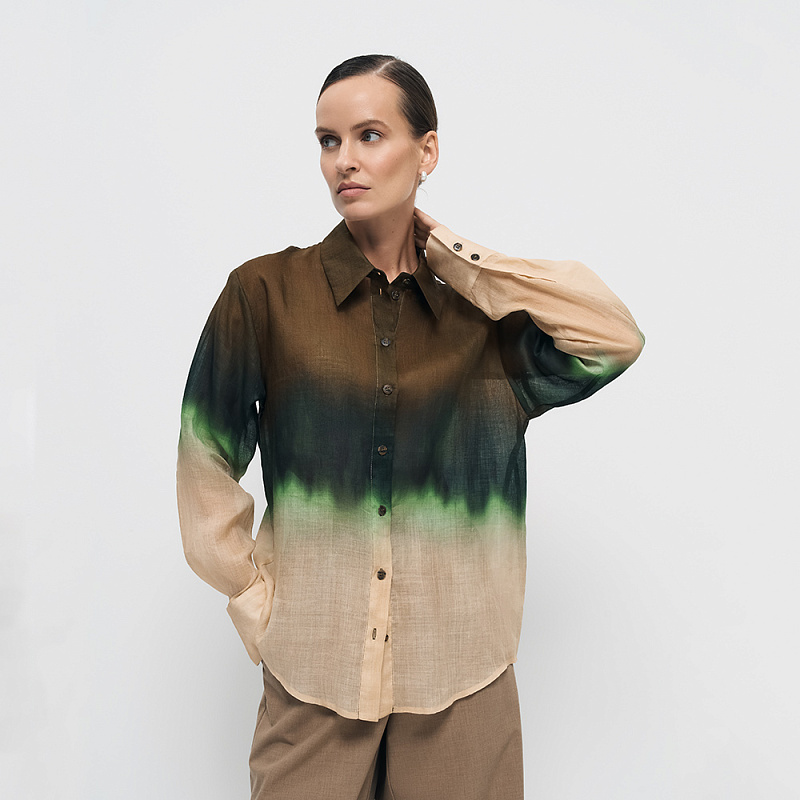 Блуза В25.Ш42.418 тигровый глаз