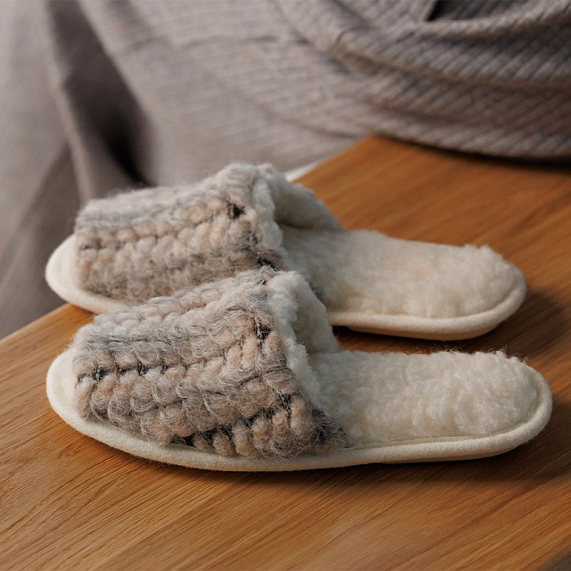 Домашние тапочки Соренто косичка