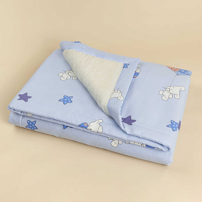 Одеяло Нежность (Зайчата голубой 110*140 )