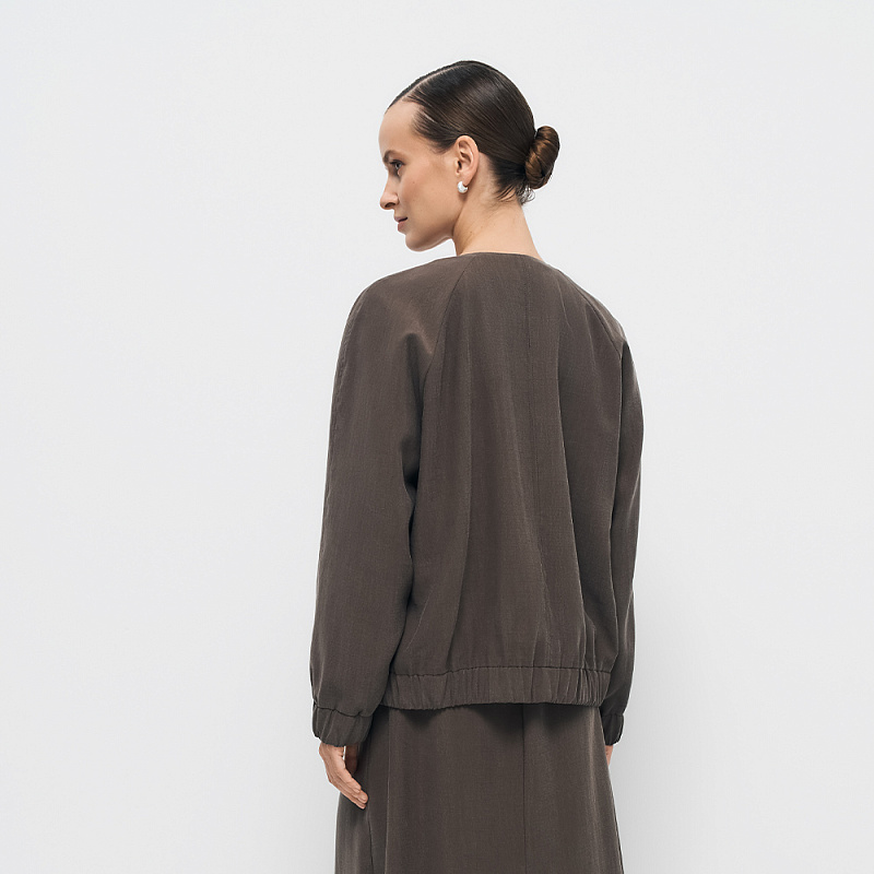 Куртка (бомбер) В25.Ш95.136 амаретто