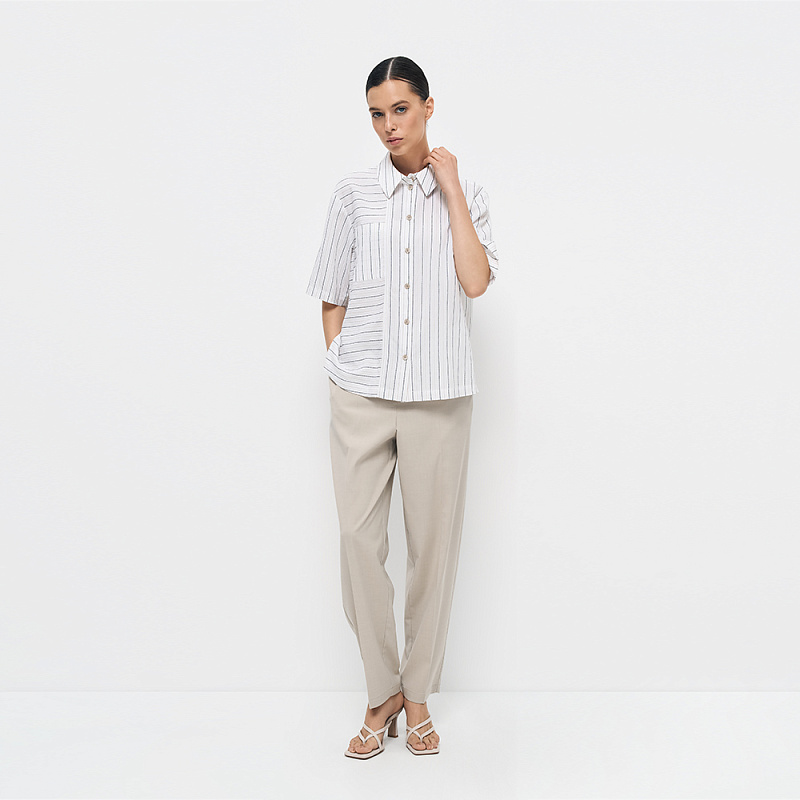 Блуза В25.Ш42.437 белая амбра