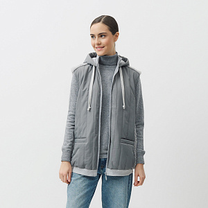 Жилет Альба серый