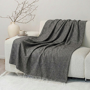 Плед Трентино коричневая елочка