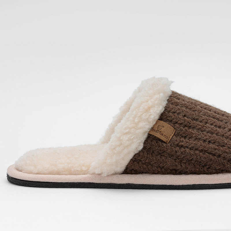 Домашние тапочки Бруно коричневый