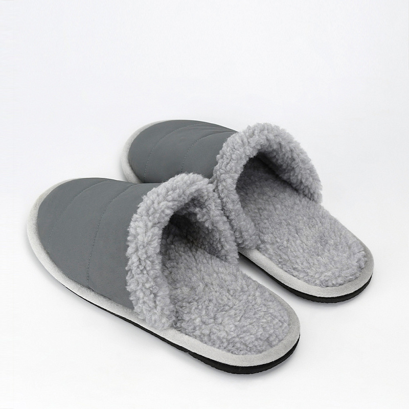Домашние тапочки Гендри серый