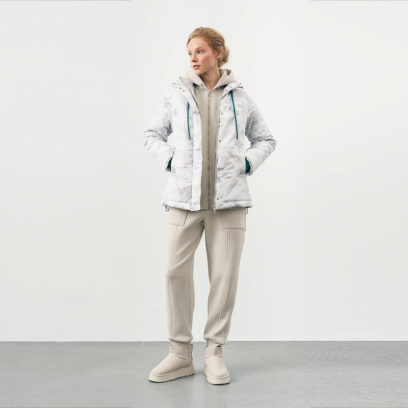 Куртка WО24.Ш94.127 белый шепот