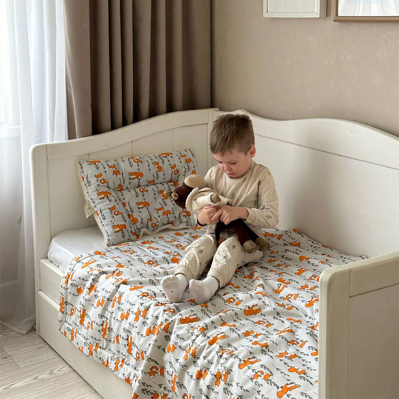 Одеяло Нежность Лисята