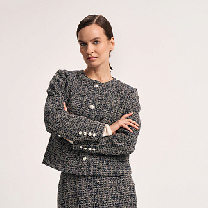 Жакет О25.Ш02.044 полярная аврора