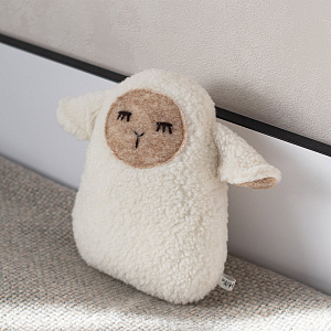 Сувенир Овечка Буся белый 