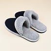 Домашние тапочки Мелс синий