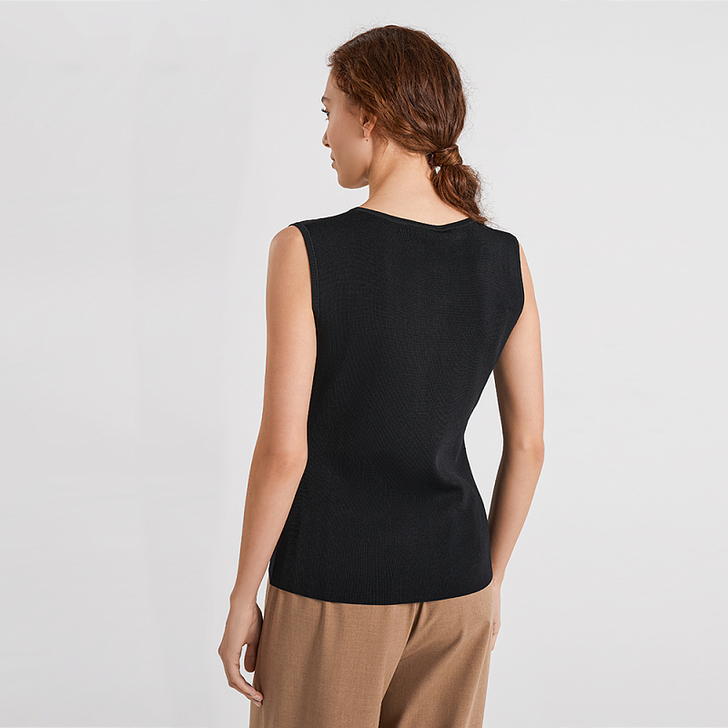 Жилет (топ) В25.ТИ85.002/2 чёрный никель