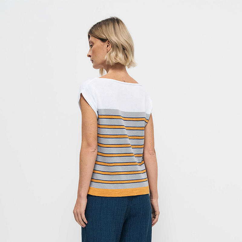 Жилет (топ) В25.Т85.027 апельсиновый моти