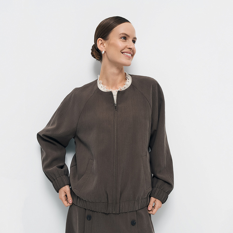 Куртка (бомбер) В25.Ш95.136 амаретто