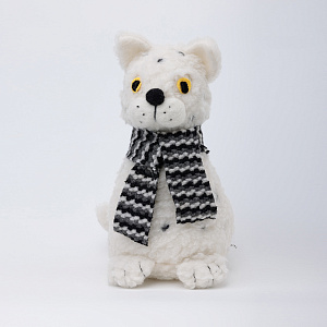 Сувенир Барсик белый