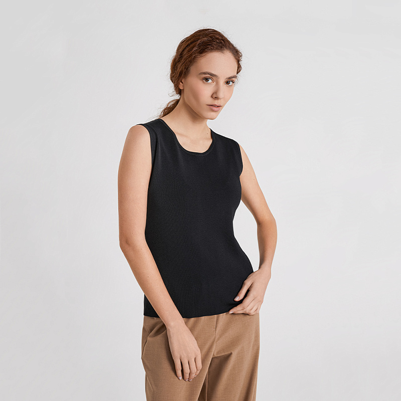 Жилет (топ) В25.ТИ85.002/2 чёрный никель