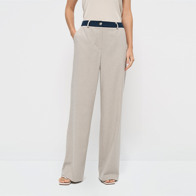 Брюки В25.Ш20.237 овсяное молочко