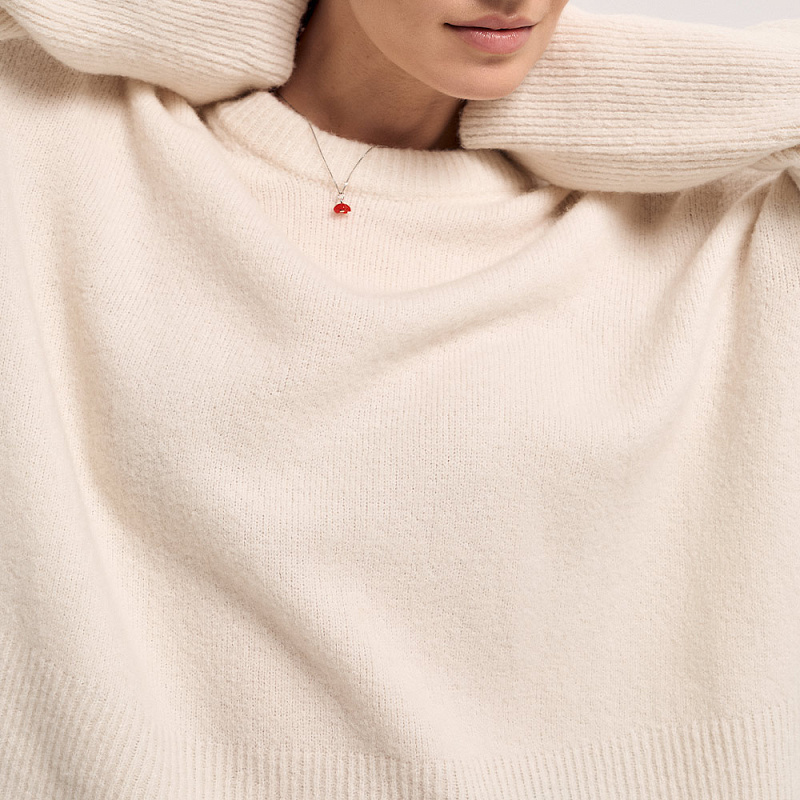 Пуловер О25.Т80.261/1 полярная луна