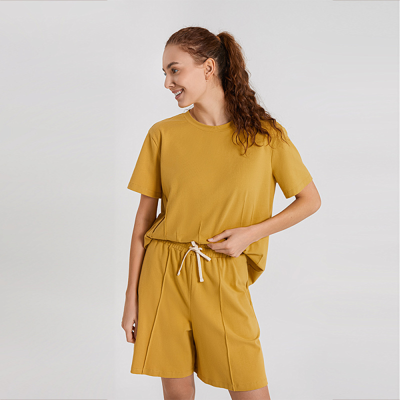 Костюм Колористика горчичный