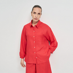 Блуза В26.Ш40.529 маковый кармин