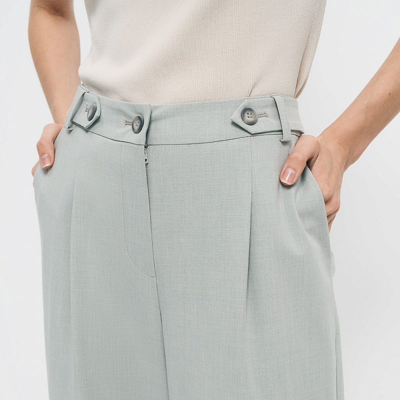 Брюки В25.Ш20.241 серебряный эвкалипт